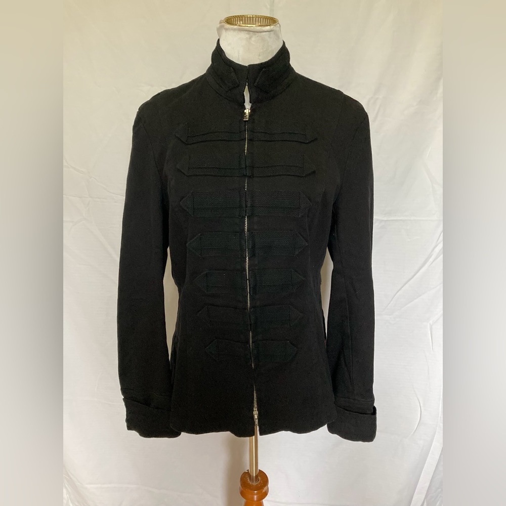 Tripp N.Y.C. vampire/gothic double zip black jacket!